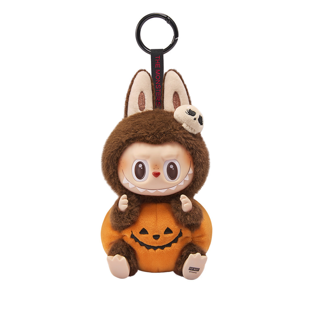 POP MART The Monsters LABUBU Happy Halloween Party Series - Sitting Pumpkin  (Exclusive) Pendant
