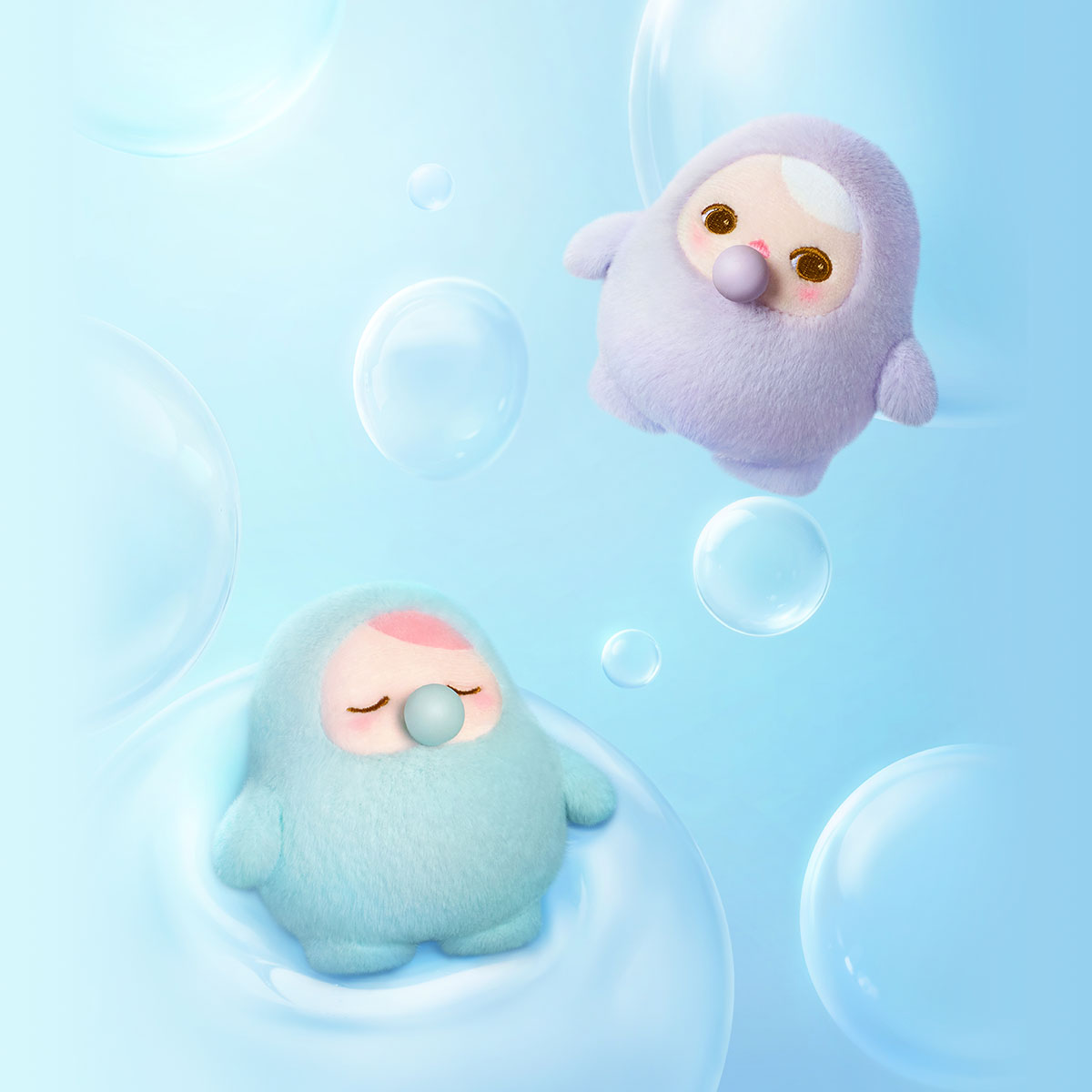 PUCKY BEANIE BUBBLE UP SERIES-Plush Pendant Blind Box